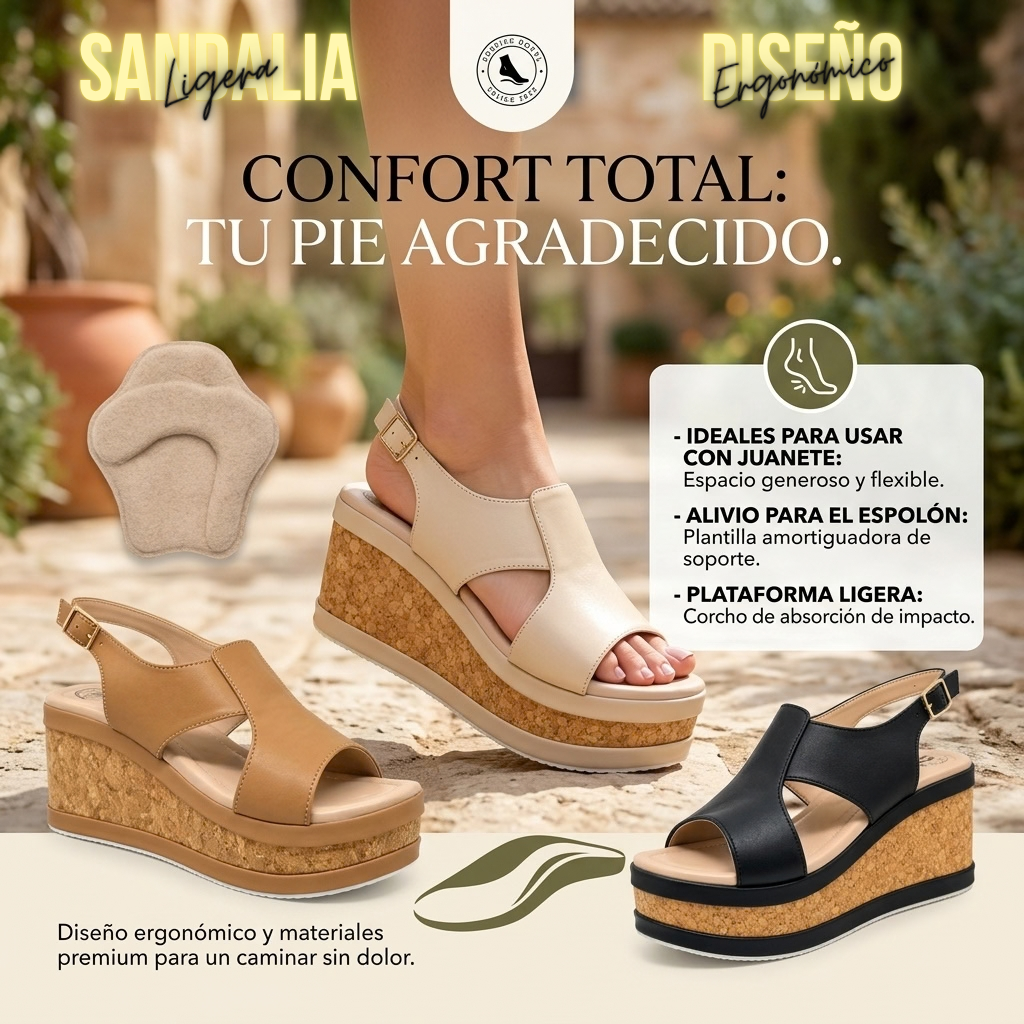 Sandalia Ortopédica Liviana