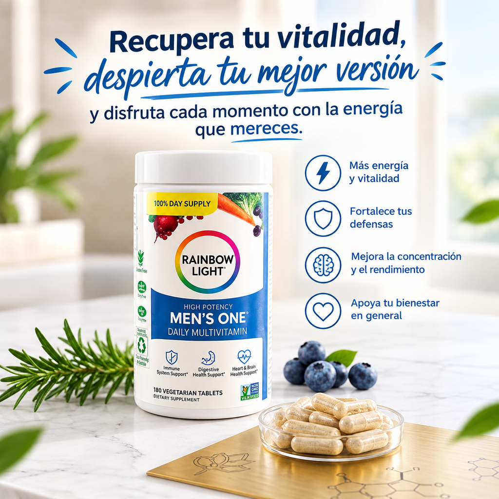 Multivitamínico Rainbow Light Men 150 Caps