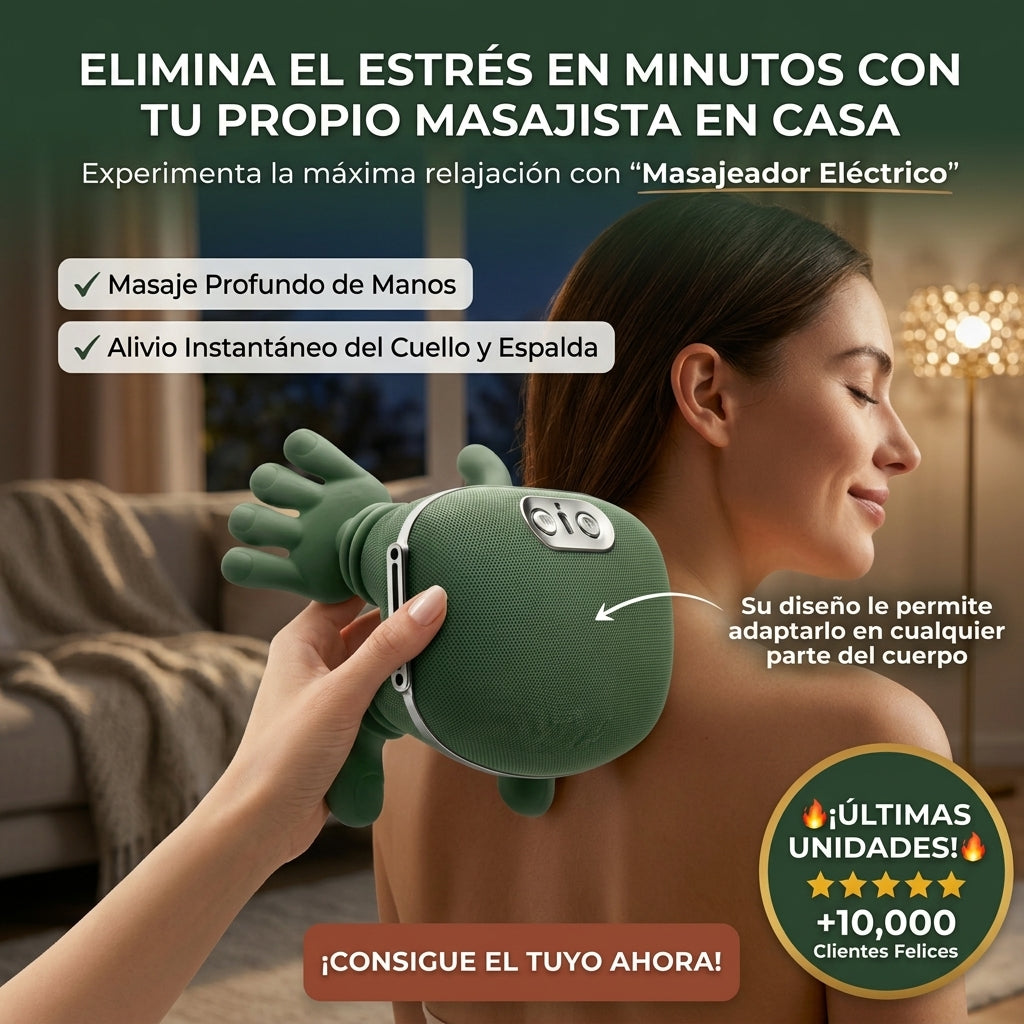 Masajeador Terapéutico Alivio Premium - Envío Gratis