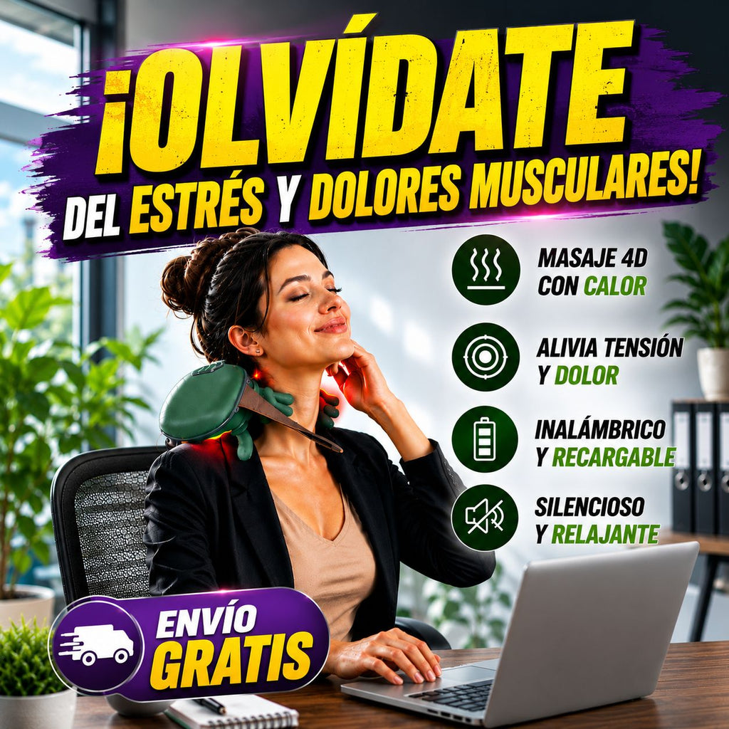 Masajeador Terapéutico Alivio Premium - Envío Gratis